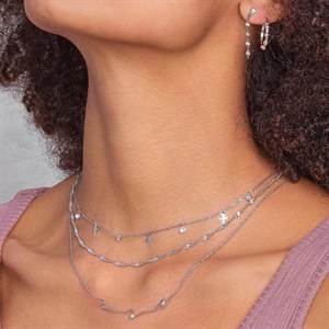 Cross52 silber Halskette von Nordahl Jewellery | 225 135